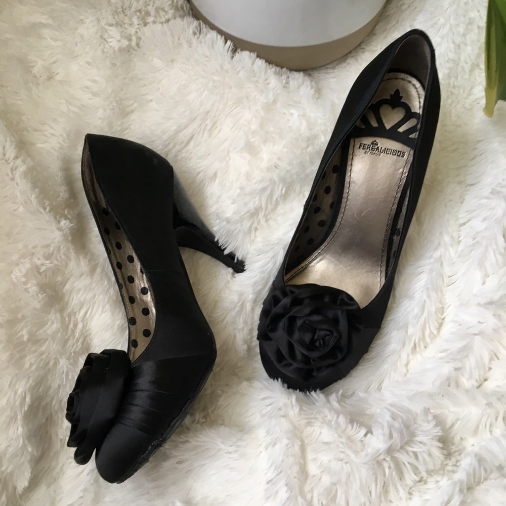 Fergie Black Heels